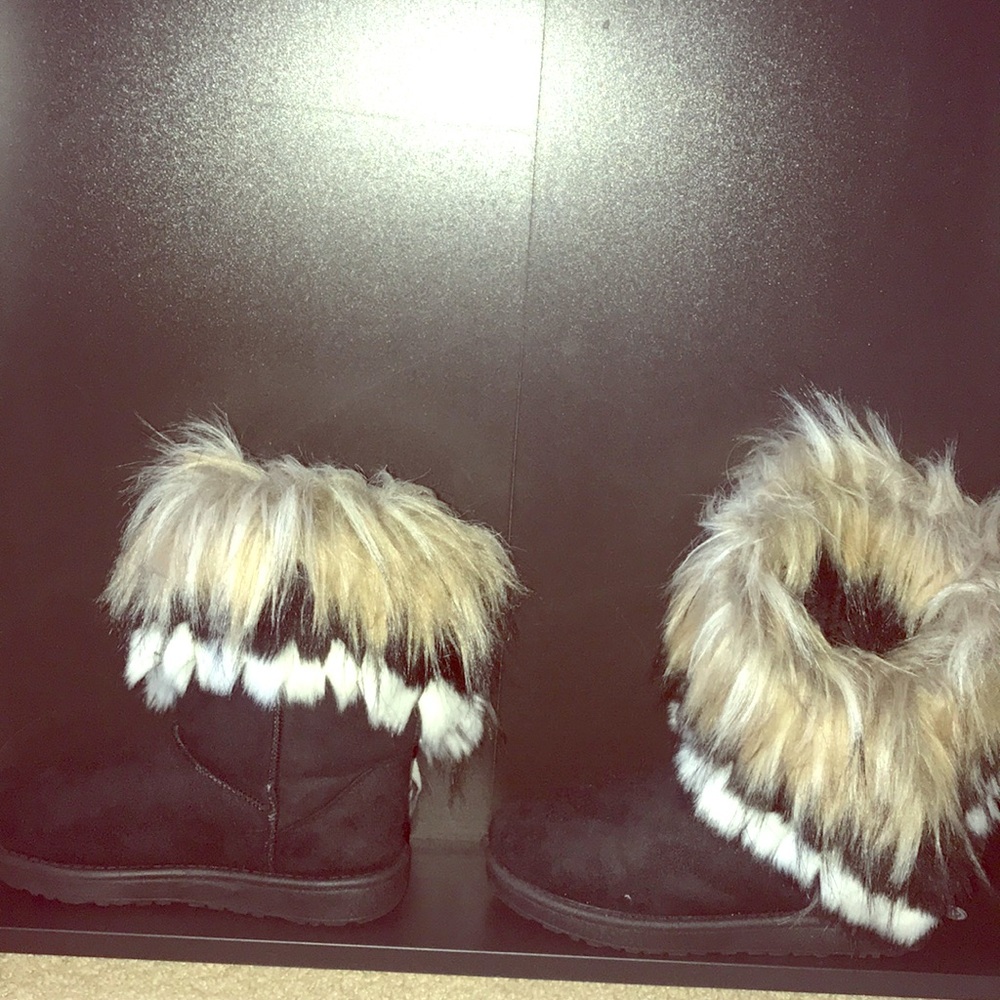 Faux Fur Boots